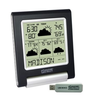 La Crosse Technology® Weather Direct® Lite Internet-Powered 4-Day Wireless Forecaster