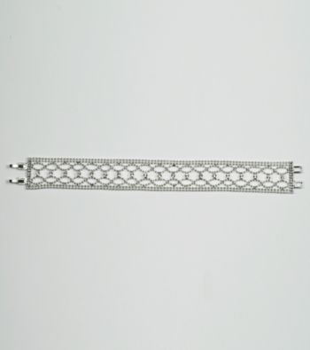 Givenchy® Crystal Bead Bracelet - Silvertone