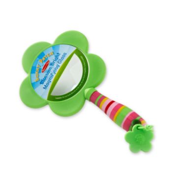 Melissa & Doug® Sunny Patch™ Blossom Bright Magnifying Glass - Pink/Green