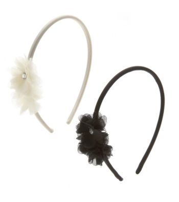 K&K Creative Headband with Lace Double Flower