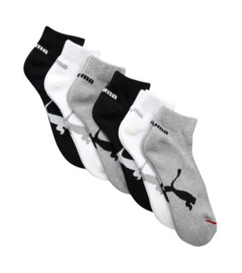 PUMA® 6-Pack Men's Athletic Quarter Socks
