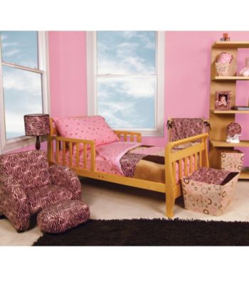 Sweet Safari 4-pc. Toddler Bedding Set by Trend Lab - Pink