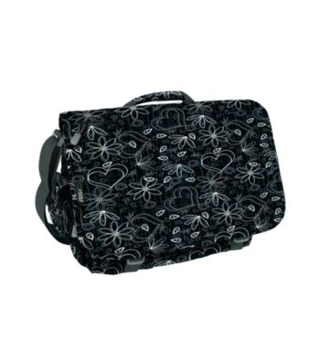 J World Laptop Messenger in Love Black