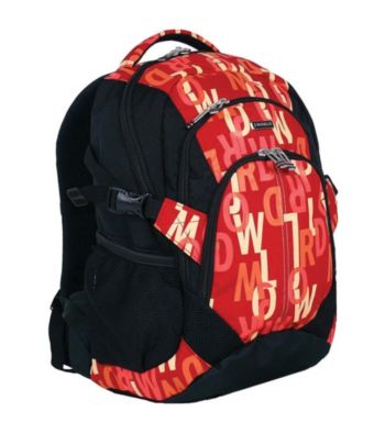 J World Bio-Health Cool Mat Backpack in Signature Red