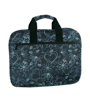 J World Light Weight Laptop Case in Love Letter Black