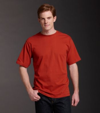 Ruff Hewn Men's Short Sleeve Sueded Crewneck Tee
