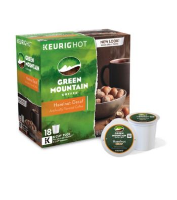 Green Mountain Coffee® Hazelnut Decaf 18-pk. K-Cup® Portion Pack