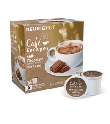 Café Escapes® Milk Chocolate Hot Cocoa 16-pk. K-Cup® Portion Pack
