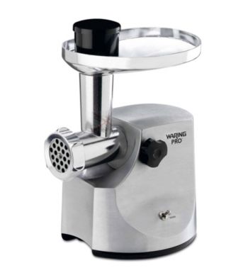 Waring Pro® Electric Meat Grinder - Brushed Stainless Steel