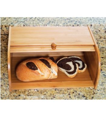 Lipper International Bamboo Roll-top Bread Box