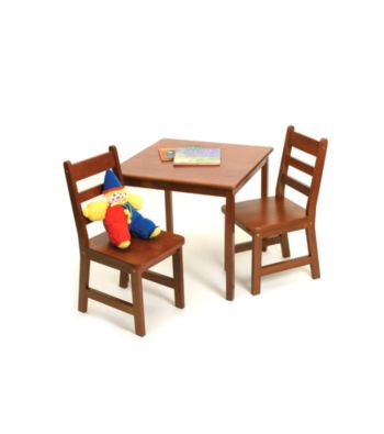 Lipper International 3-pc. Children's Square Table & 2 Chairs Set