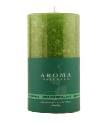 Fragrance Net 2.75x5 inch Aromatherapy Pillar Candle