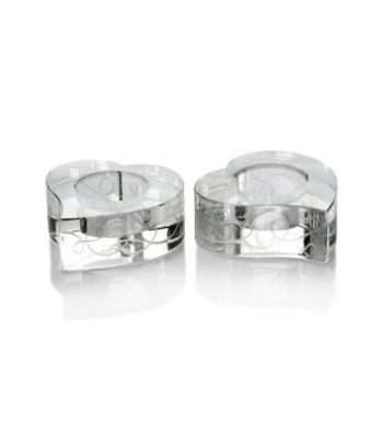 Mikasa® Love Story Set of 2 Tea Light Candleholders