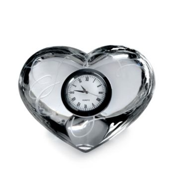 Mikasa® Love Story Glass Clock