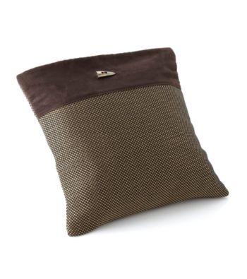 Chicology® Audrick Set of 2 Pillow Covers with Decorative Tassel - Black Khaki