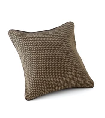 Chicology® Audrick Set of 2 Pillow Covers with Suede Backing - Black Khaki