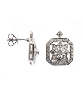 .20 ct. t.w. Diamond Sterling Silver Earrings