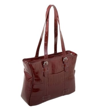 Siamod Emanuele Ladies' Leather Laptop Tote