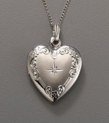 Sterling Silver Heart Locket