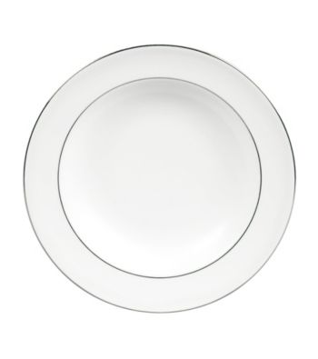 Vera Wang® Blanc Sur Blanc Rim Soup Bowl