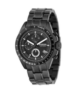 Fossil® Men's Decker Chronograph Watch - Black