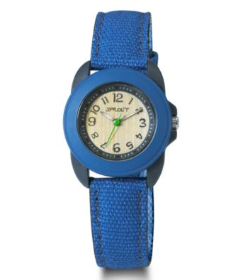 Sprout® Eco-Friendly Mid-Size Blue Watch