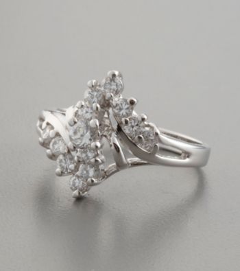 Sterling Silver Cubic Zirconia 