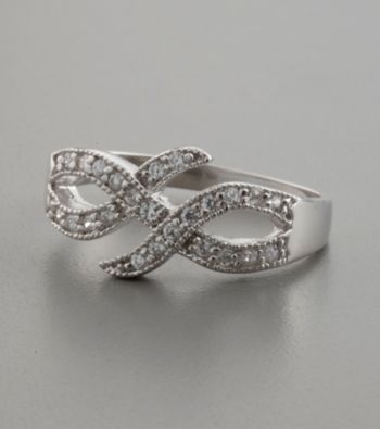 Sterling Silver and Cubic Zirconia 