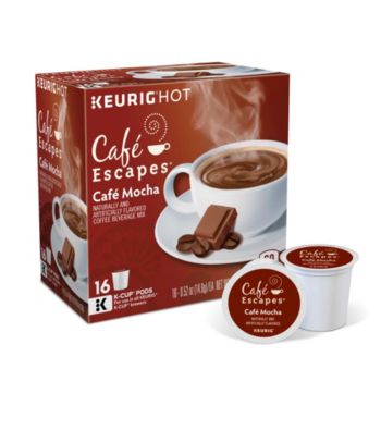 Café Escapes® Café Mocha Specialty Coffee 16-pk. K-Cup® Portion Pack