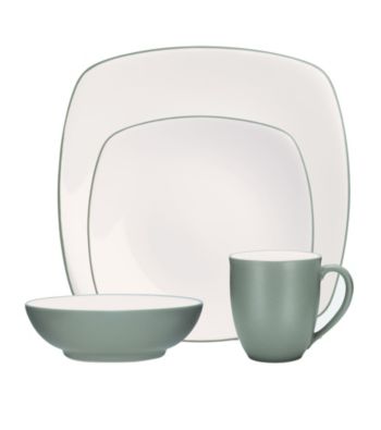 Noritake Colorwave Square Green 4-pc. Place Setting
