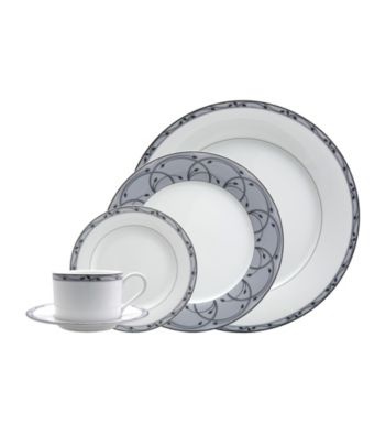 Nikko Perennial Gray 5-Piece Place Setting