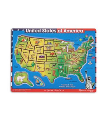 Melissa & Doug® U.S.A. Map Sound Puzzle