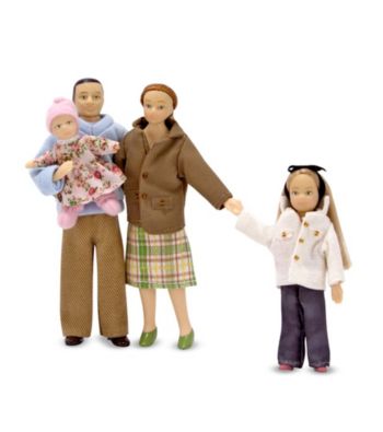 Melissa & Doug Victorian Doll Family - Caucasian