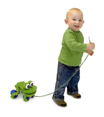 Melissa & Doug® Frolicking Frog Pull Toy
