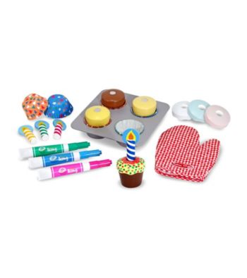 Melissa & Doug® Bake & Decorate Cupcake Set