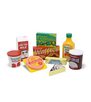 Melissa & Doug® Wooden Fridge Food Set