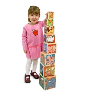Melissa & Doug® Wooden Animal Nesting Blocks