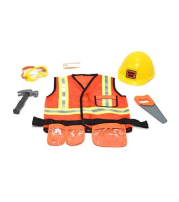 Melissa & Doug® Construction Worker Role Play Costume Set