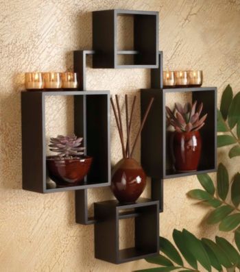 The Pomeroy Collection Tawny Wall Shelf
