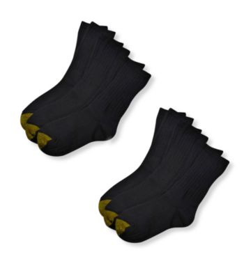 GOLD TOE® Ribbed Crew 6-Pair Pack