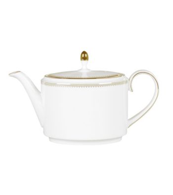 Vera Wang® Golden Grosgrain Teapot