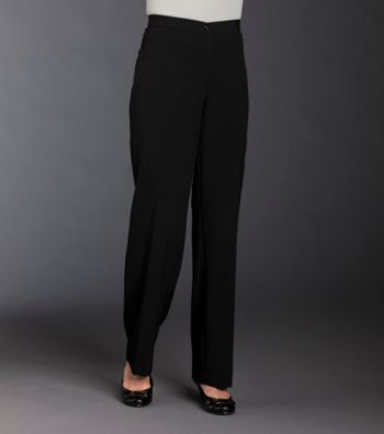 Briggs New York® Petites' The Slimming Solution™ Flat-Front Pants