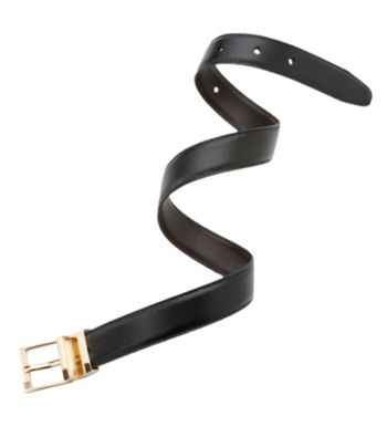 Statements Boys' Black to Brown Reversible Belt