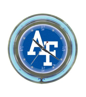 Officially Licensed NCAA United States Air Force Blue Neon Clock
