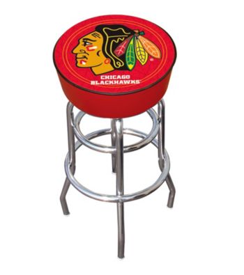 Chicago Blackhawks Padded Bar Stool