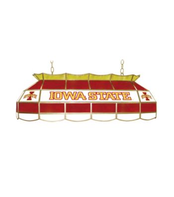 Officially Licensed Iowa State University Stained Glass Light Fixture - 40-inch