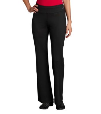 Exertek® Wide Waistband Pants - Midnight Black