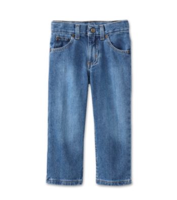 Ruff Hewn Boys' 2T-18 5-pocket Straight-Leg Denim Jeans