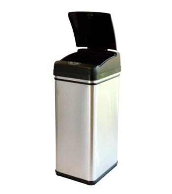iTouchless® Original 13-gal. Stainless Steel Touchless Trash Can