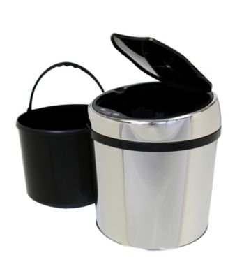 iTouchless® TX 1.5-gal. Stainless Steel Touchless Trashcan®